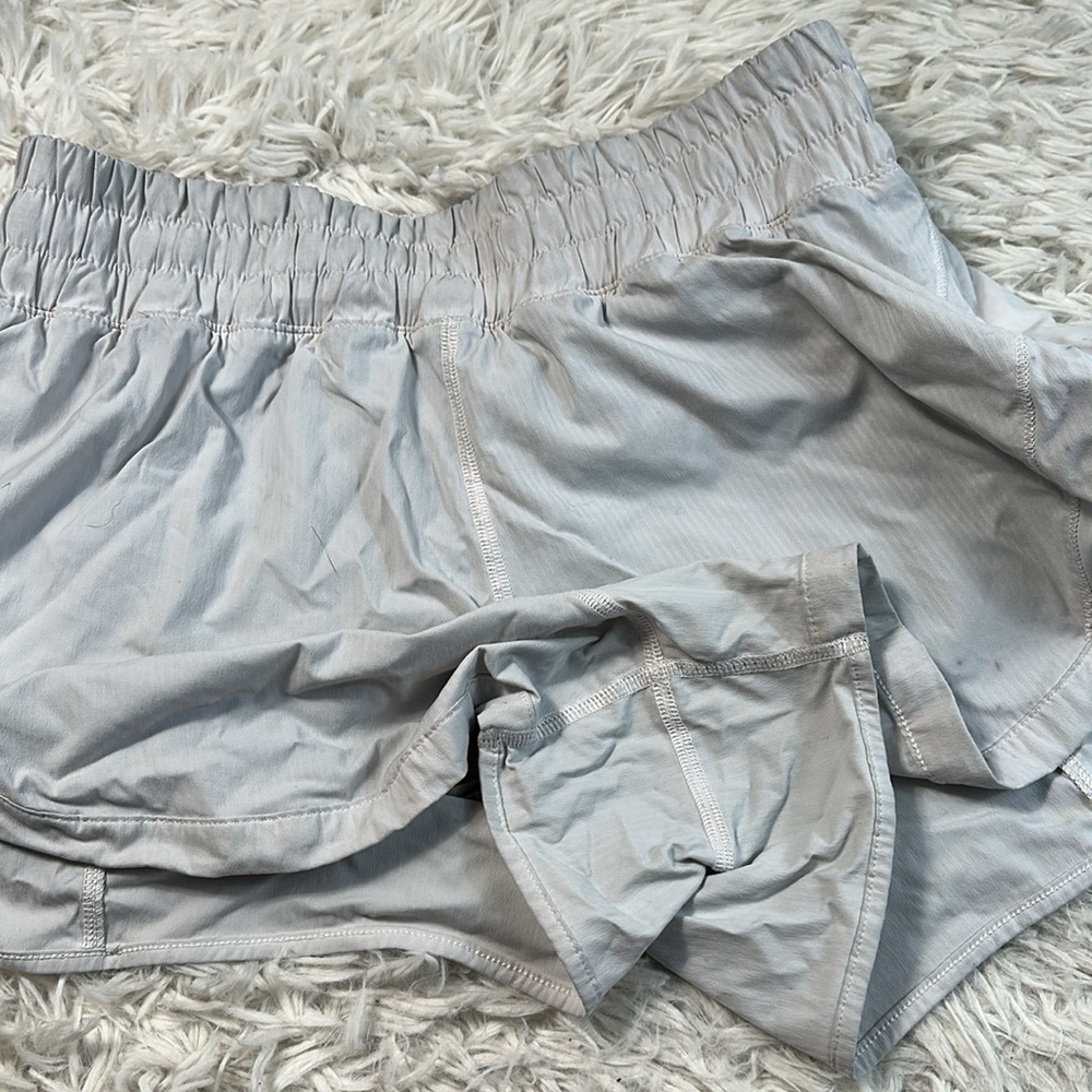 Lululemon Track That High-Rise Lined Short 3" White - Picture 7 of 12